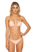 Luli Fama Jagged Bombshell Triangle Top